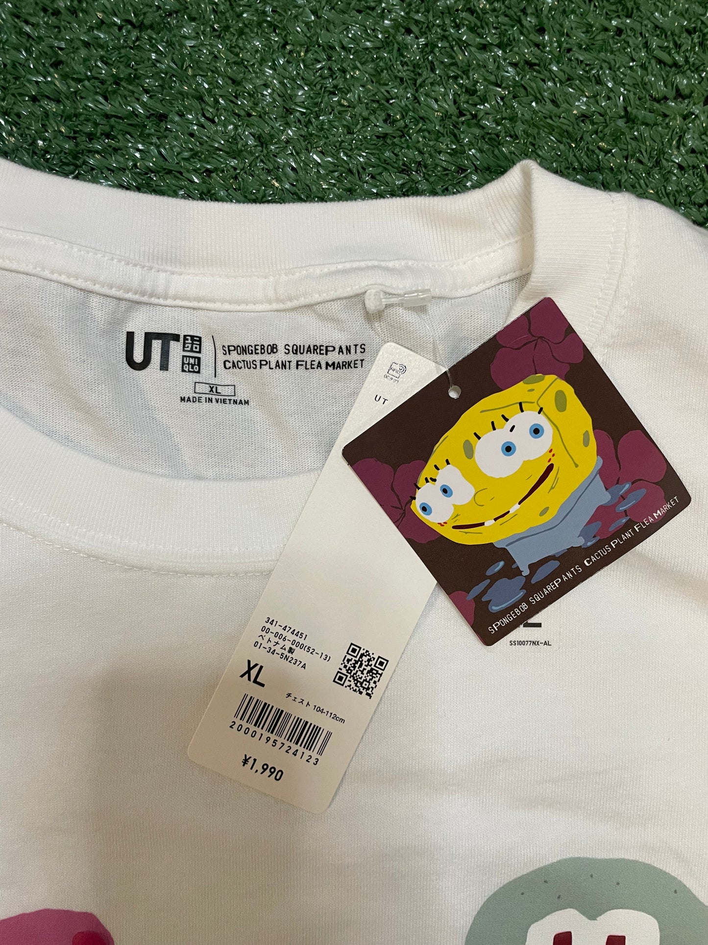 SpongeBob SquarePants CPFM x Uniqlo tee