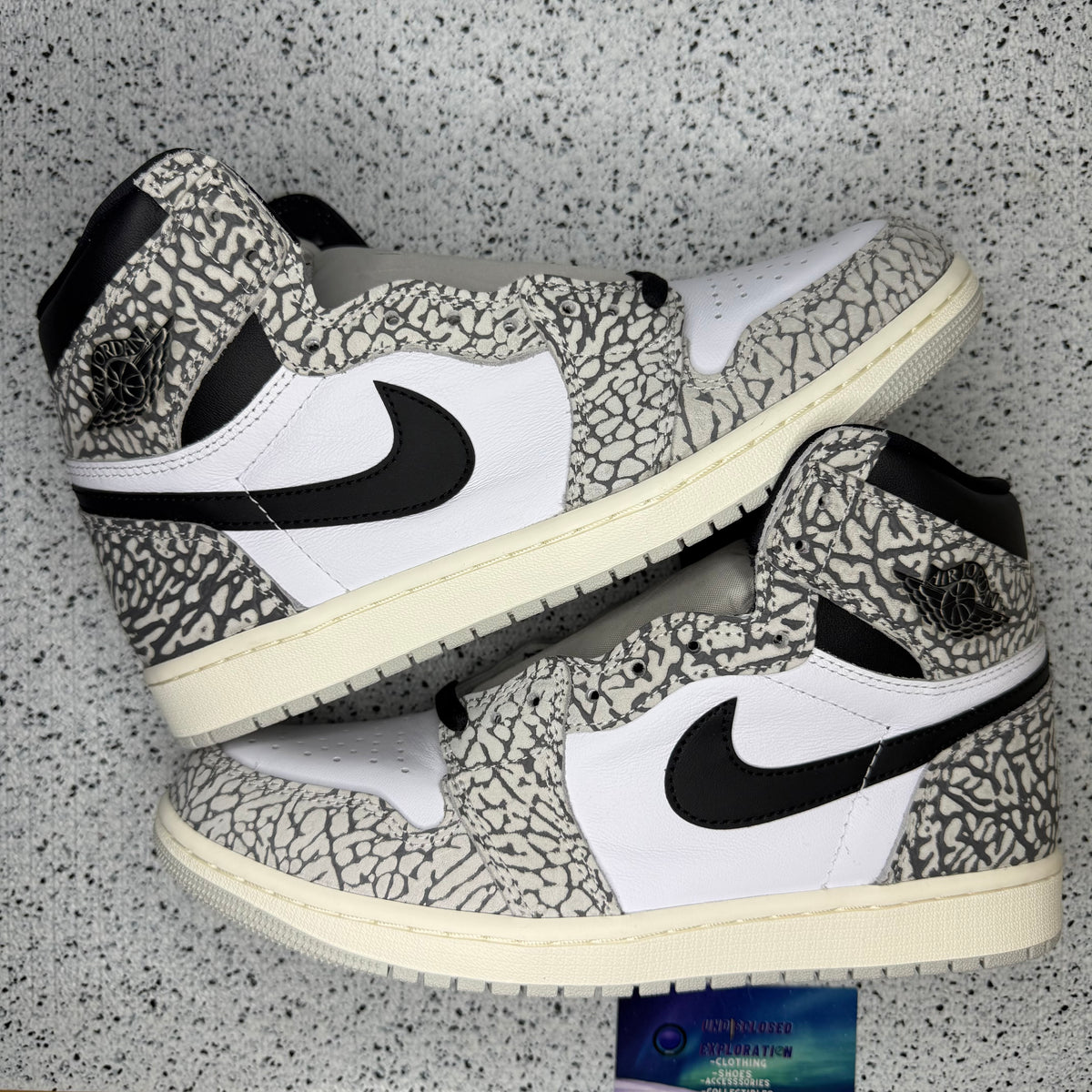 Jordan 1 White Cement