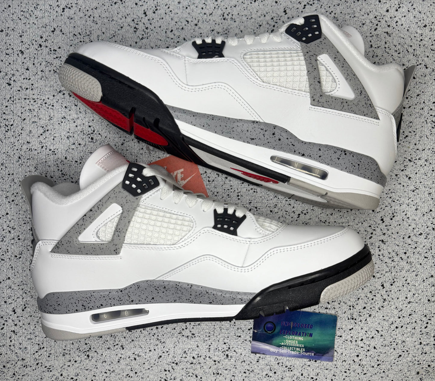 Jordan 4 White Cement