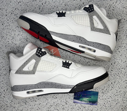 Jordan 4 White Cement
