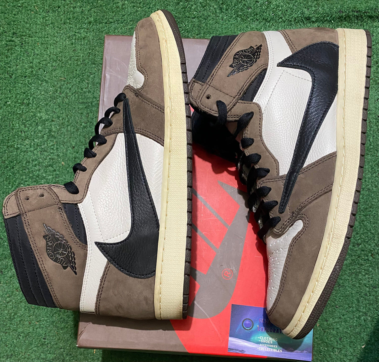 Air Jordan 1 Travis Scott High mocha size 13men/14.5women