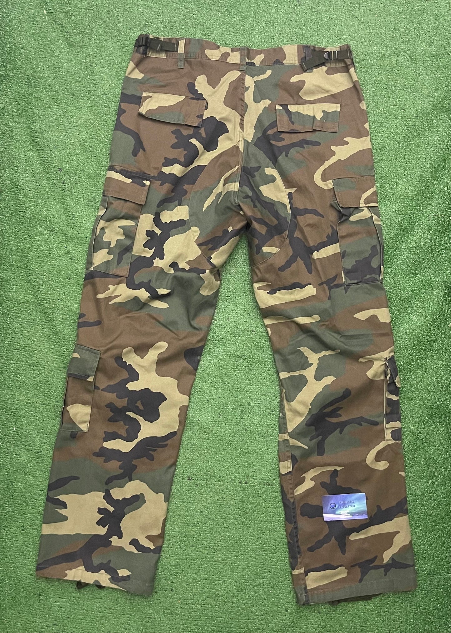 Gold Vintage Raspberry Hills Camo Pants