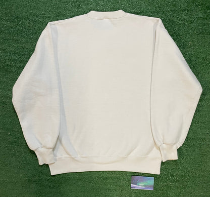 Vintage 1991 University of Washington UW huskies Rose bowl crewneck