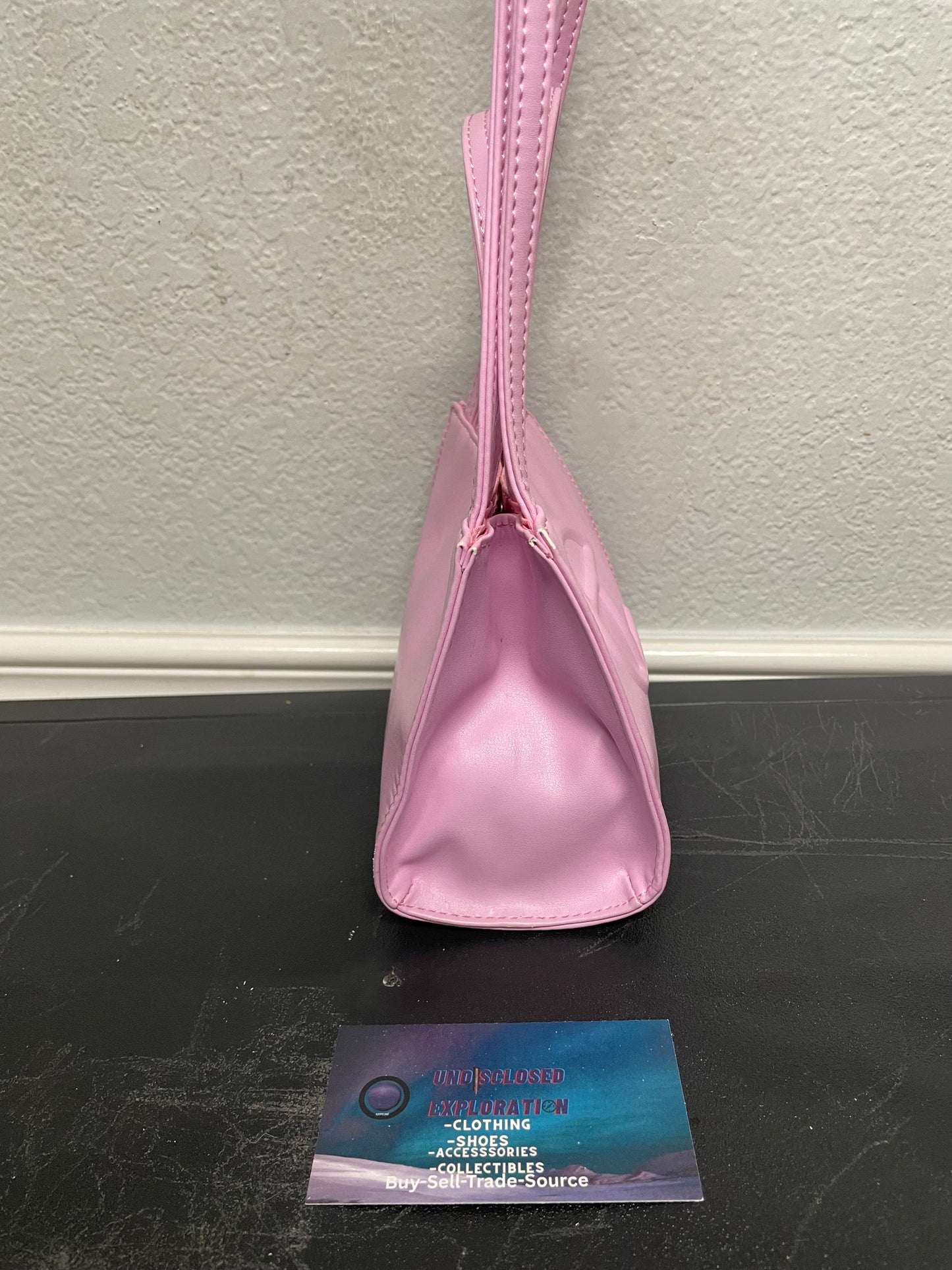 Telfar small bubblegum pink bag