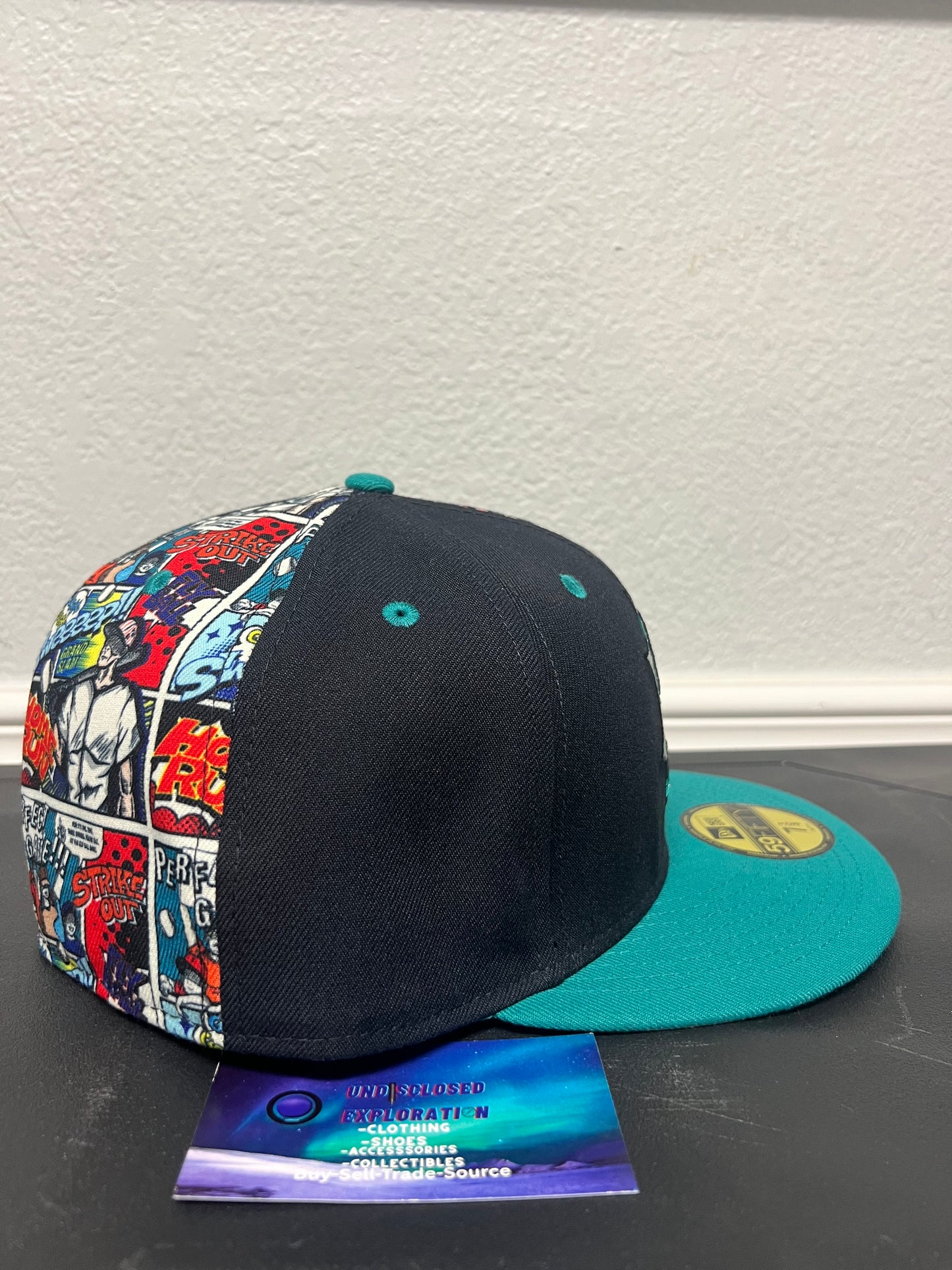 Seattle mariners comic fitted hat