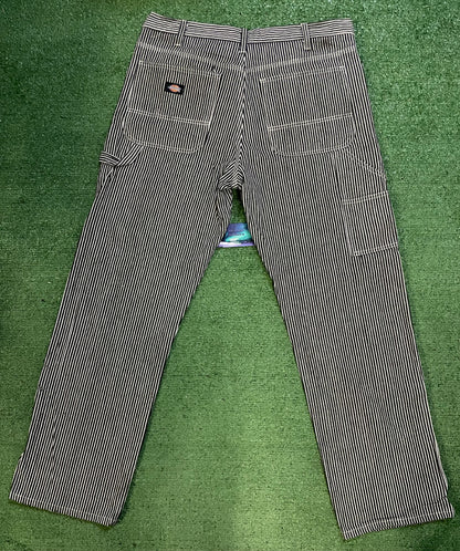Vintage Dickies striped carpenter pants