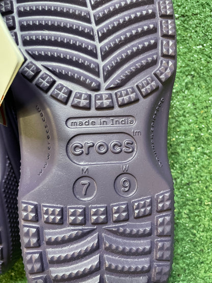 Classic clog nightshade with jibbitz charms crocs