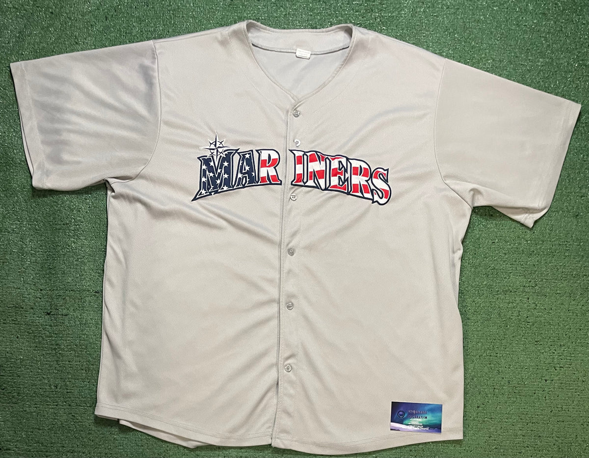 Seattle Mariners American Flag baseball Jersey
