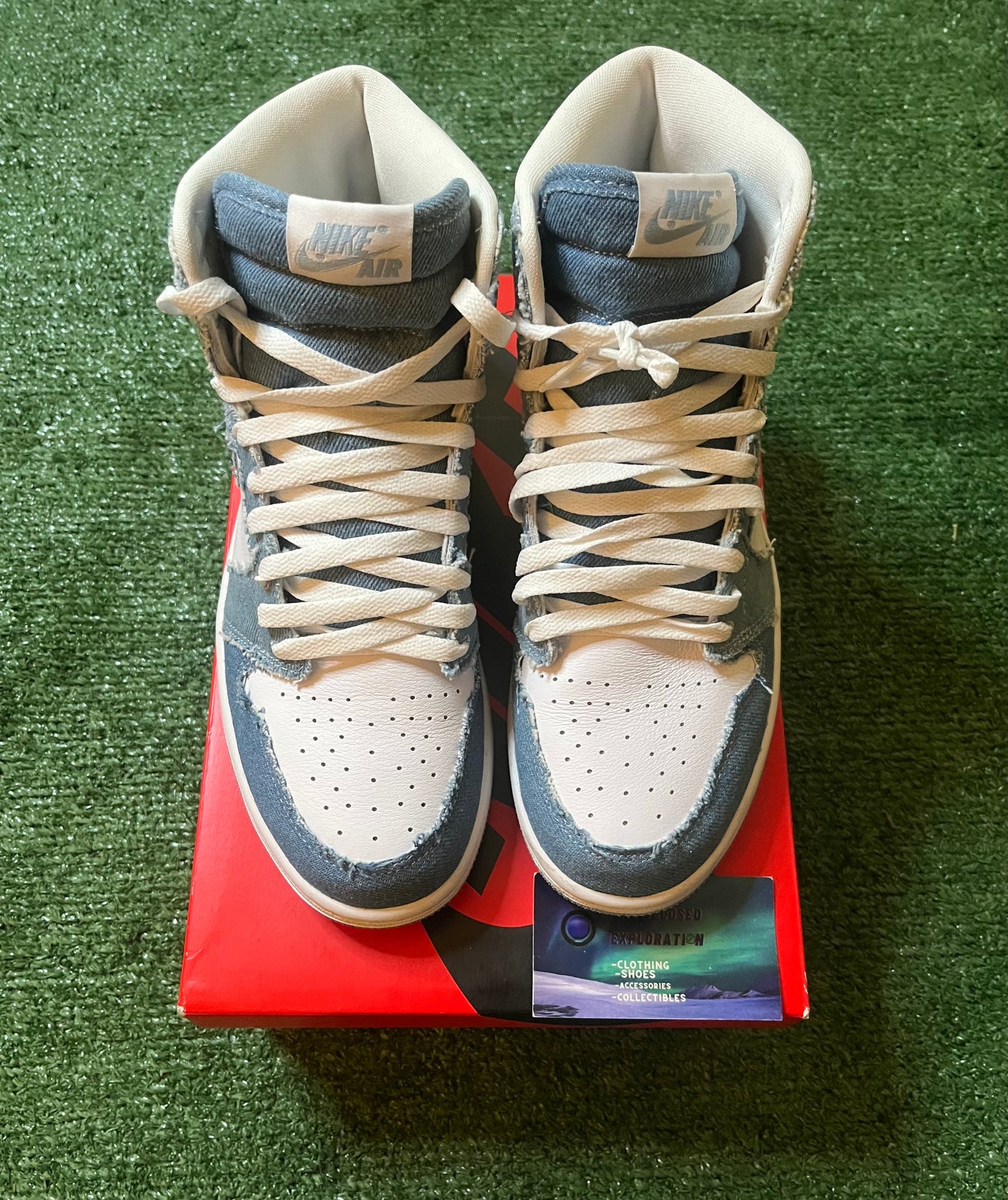 Jordan 1 High Denim size 8men/9.5women