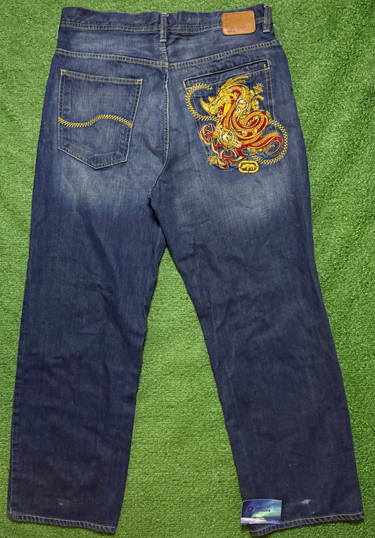 Vintage Ecko Unltd Jeans Dragon