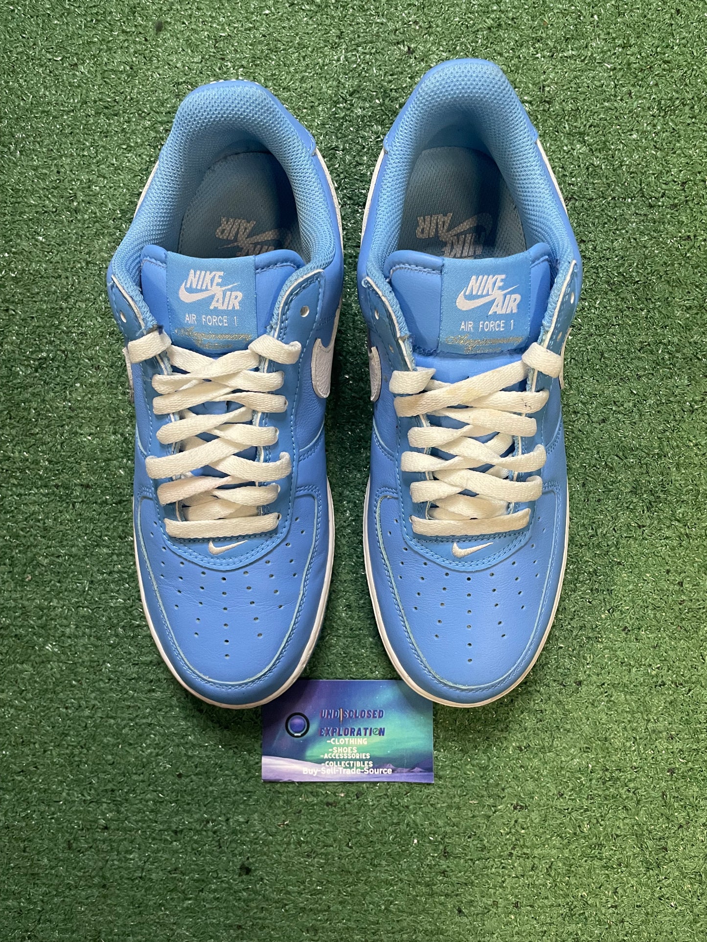 Nike Air Force 1 low color of the month university blue size 8.5men/10women