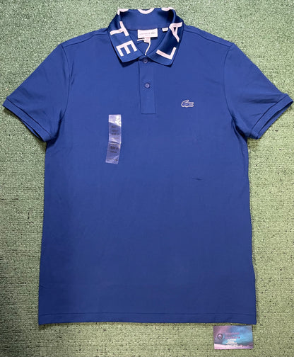 Lacoste royal blue movement polo