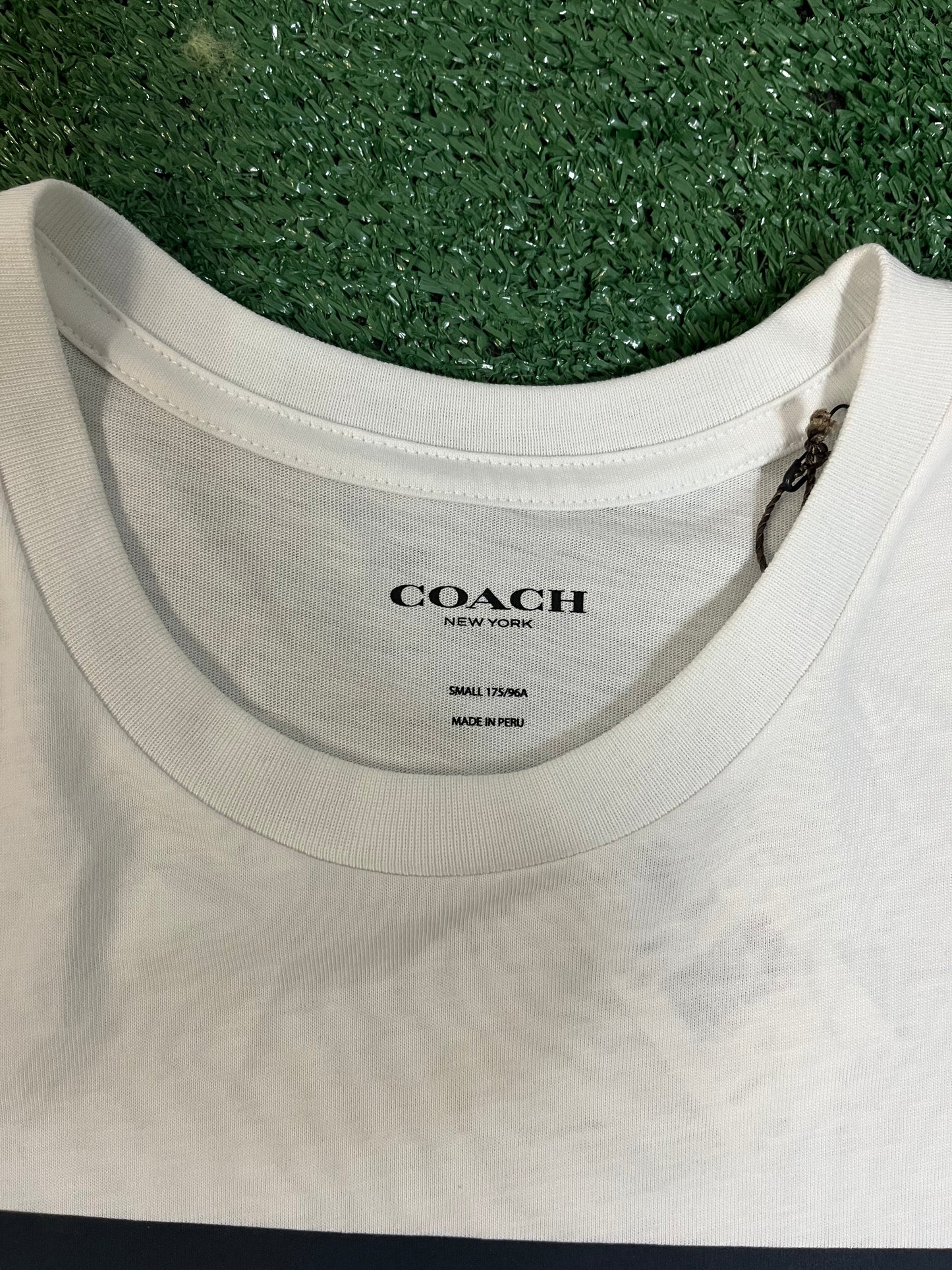 Coach embroidered flag star tee