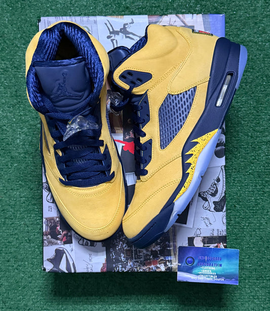 Jordan 5 Michigan