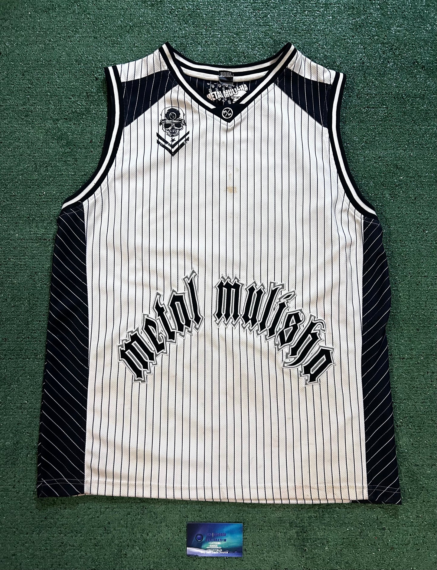 Vintage Metal mulisha striped jersey