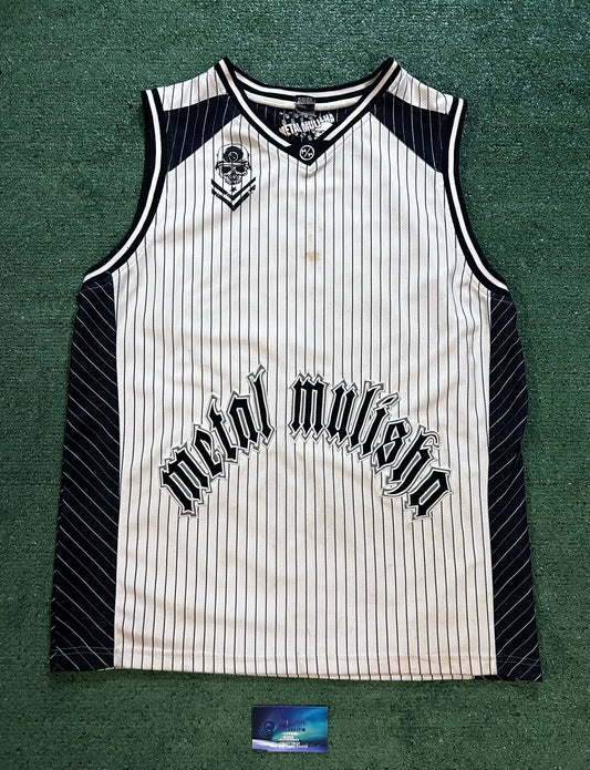 Vintage Metal mulisha striped jersey