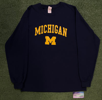 Vintage 2000s university of Michigan wolverines longsleeve