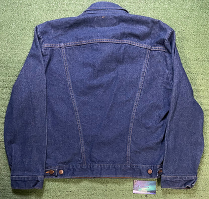 Vintage 1980s Wrangler dark denim jacket