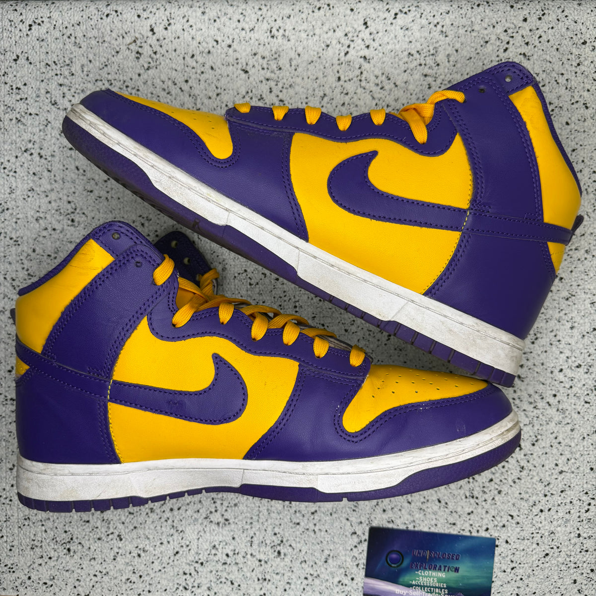 Nike Dunk High Lakers 11 Men “Preowned”