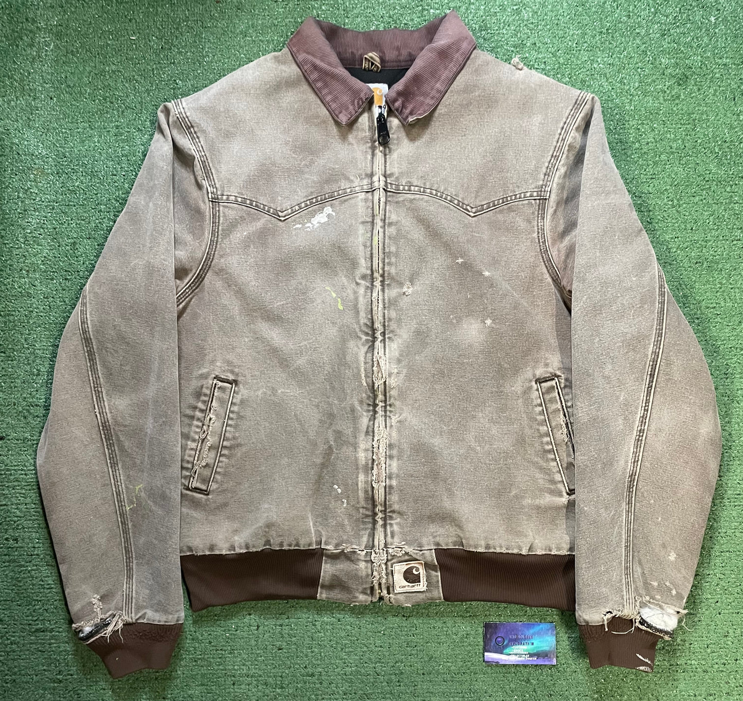 Vintage Carhartt brown Santa Fe jacket