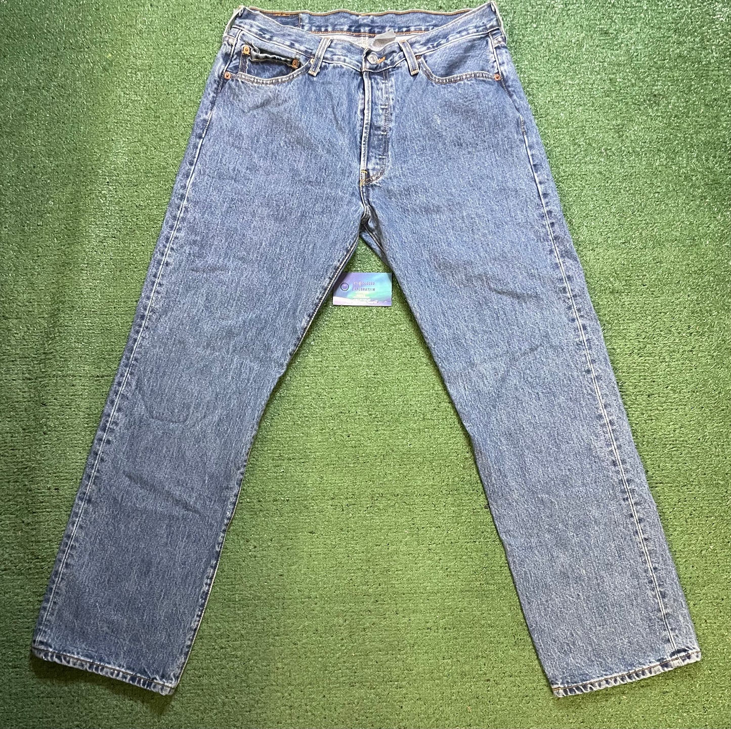 Vintage Levi 501 light wash jeans