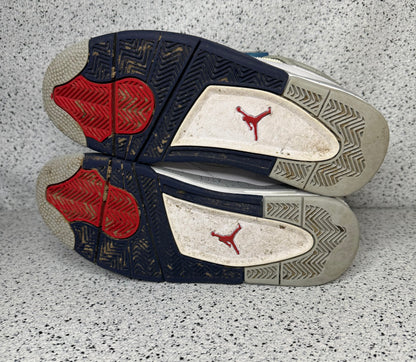 Jordan 4 Midnight Navy 9 Men/10.5 Women “Preowned”