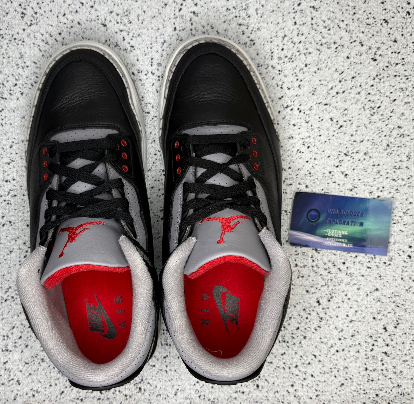 Jordan 3 Black Cement 2024 9.5 Men/11 Women “Preowned”