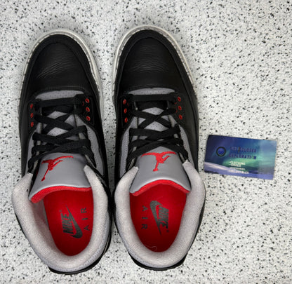 Jordan 3 Black Cement 2024 9.5 Men/11 Women “Preowned”