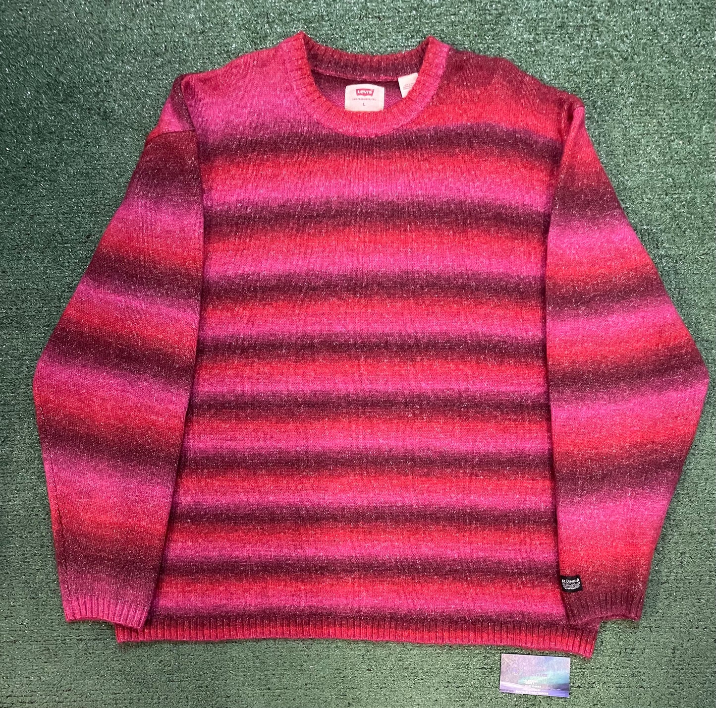 Levi’s battery crewneck sweater