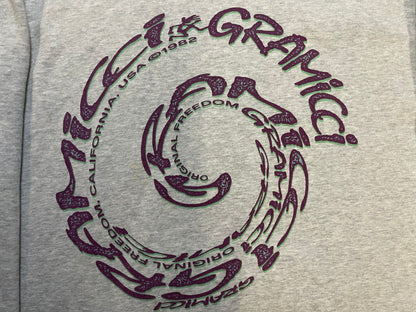 Gramicci Swirl grey Hoodie