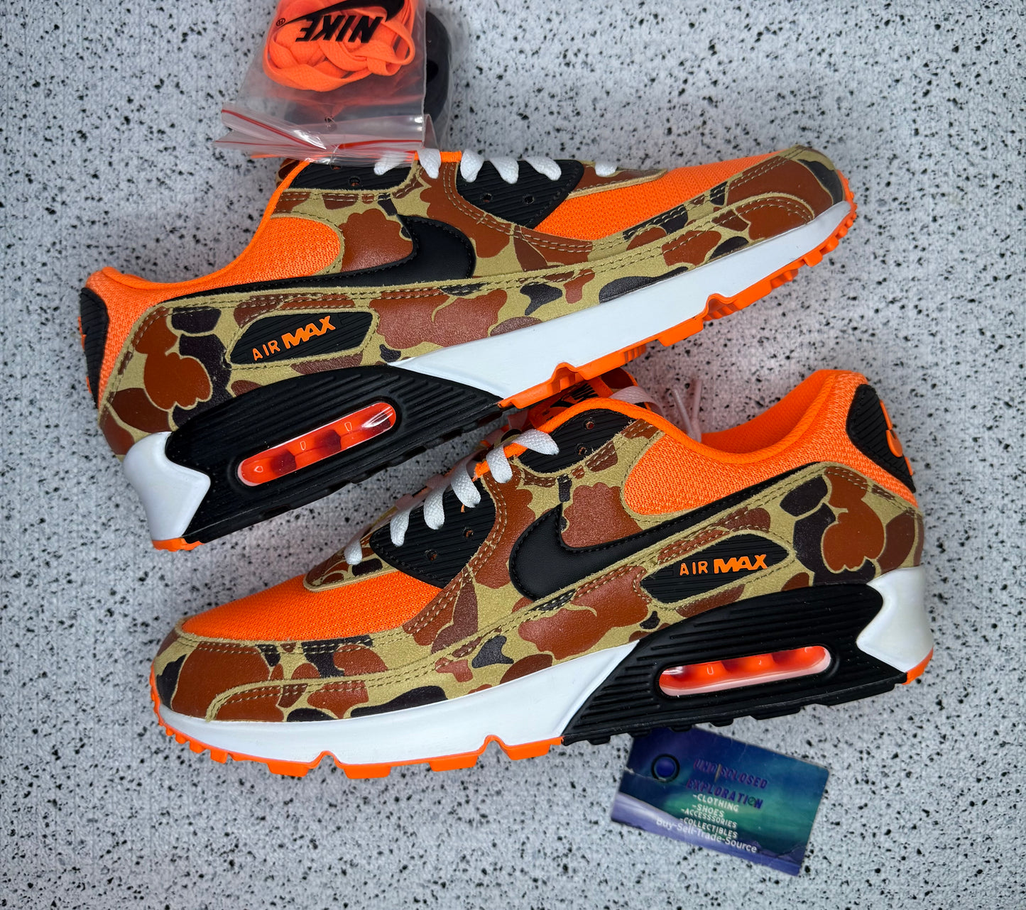 Nike Air Max 90 Duck Camo Orange