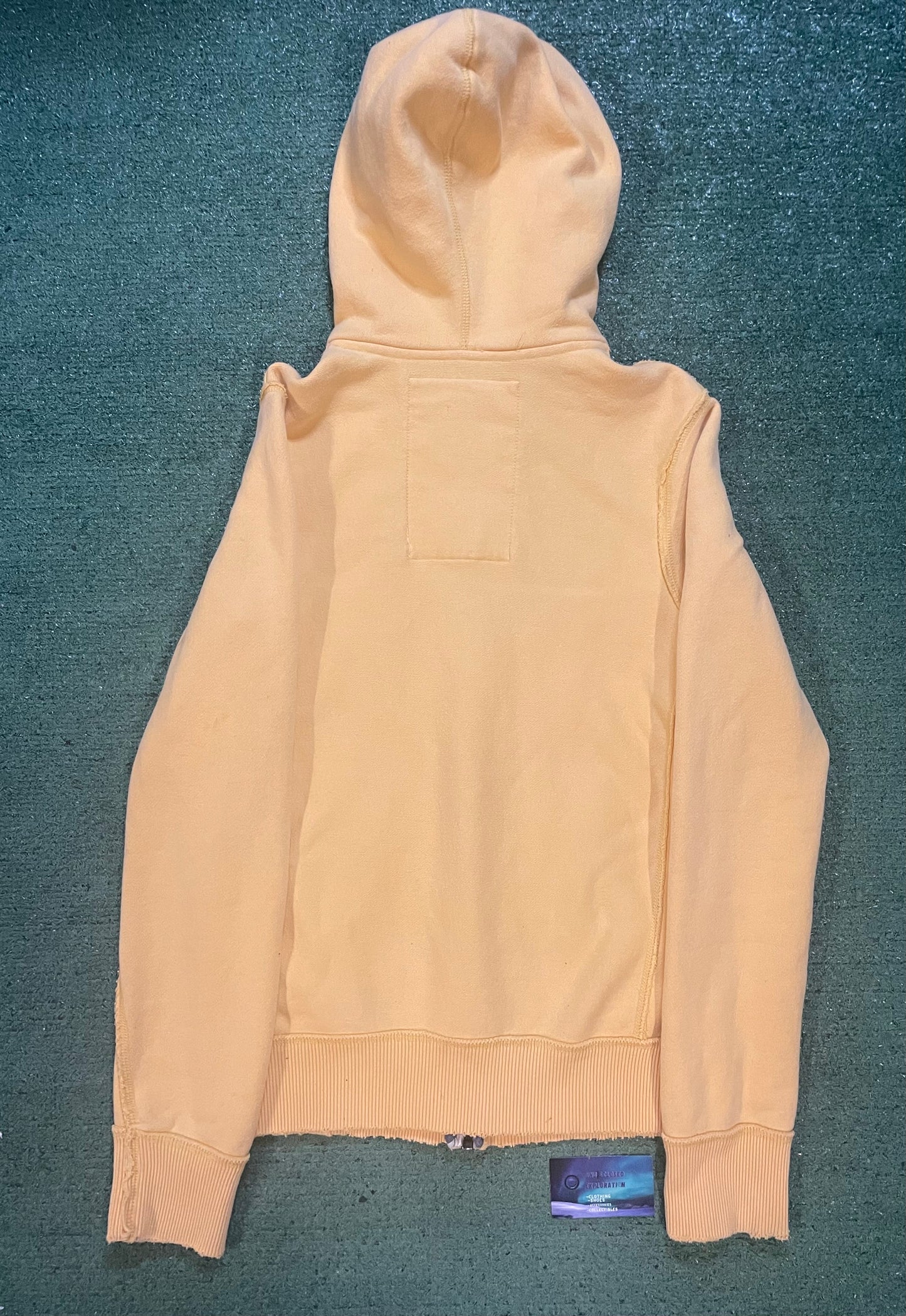 Vintage Abercrombie & Fitch yellow hoodie
