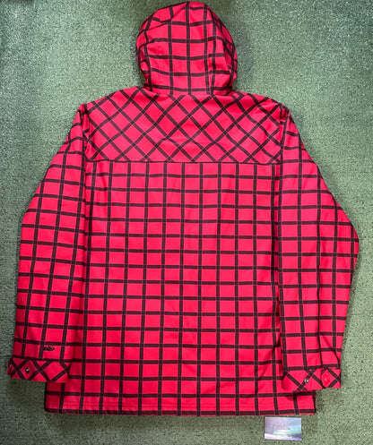 Nike 6.0 red & black plaid jacket