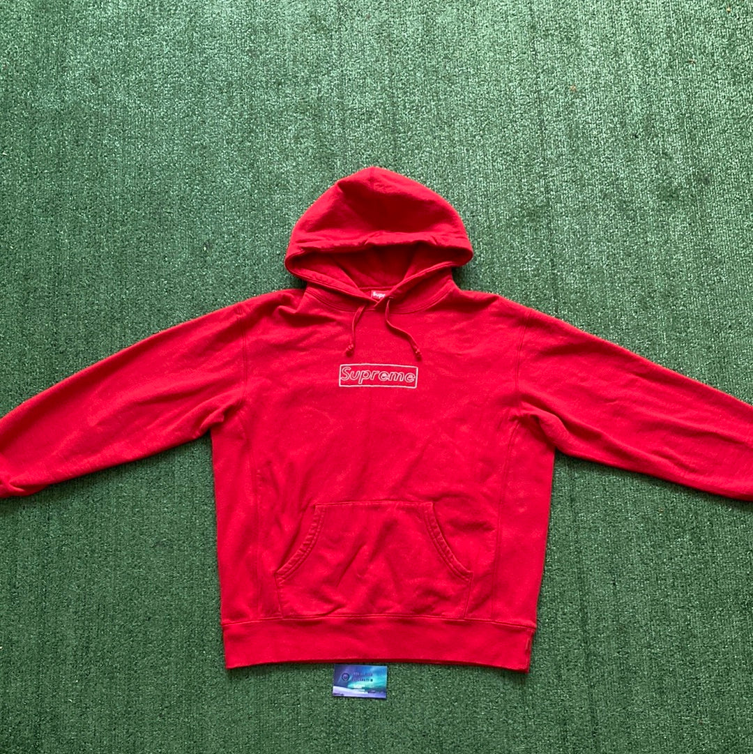 Supreme Kaws Box Logo Hoodie