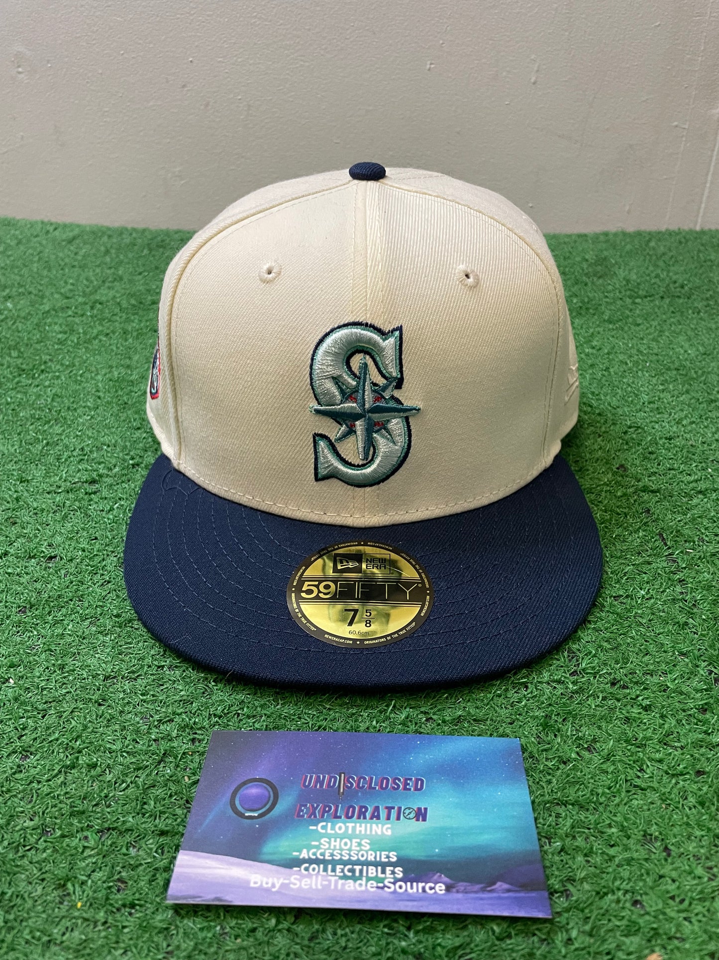 Seattle Mariners white and blue all star game 2023 fitted new era hat