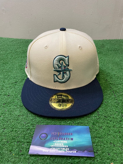 Seattle Mariners white and blue all star game 2023 fitted new era hat