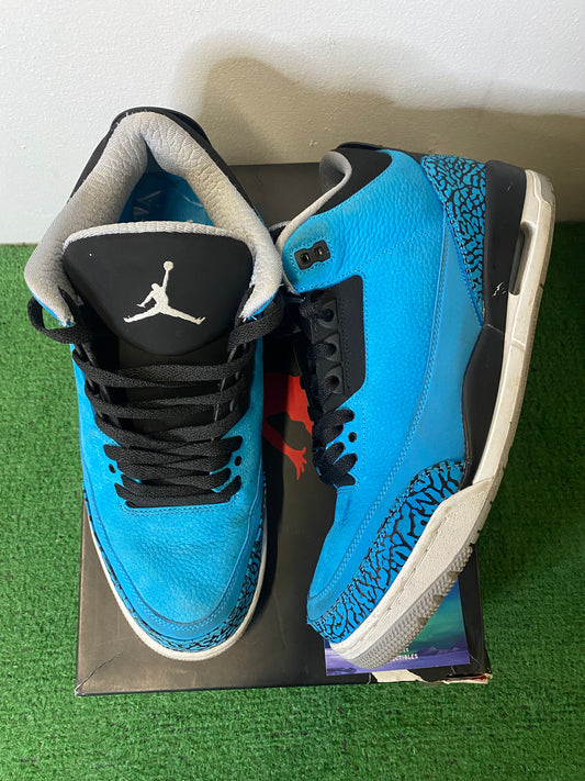 Jordan 3 powder blue size 11.5men/13women