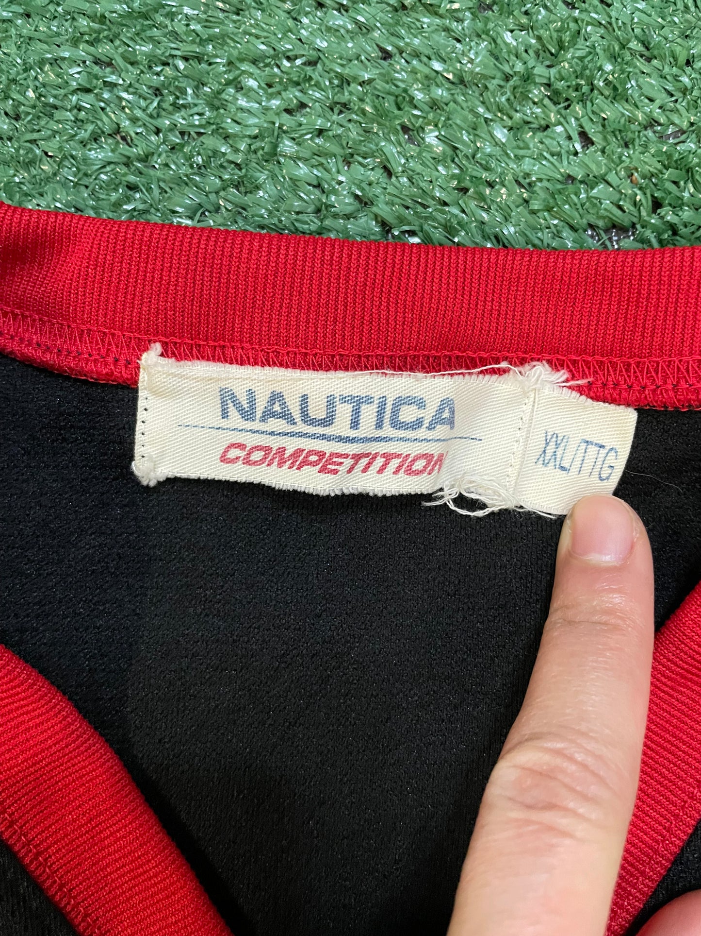 Vintage 1990s Nautica Competition hockey jersey