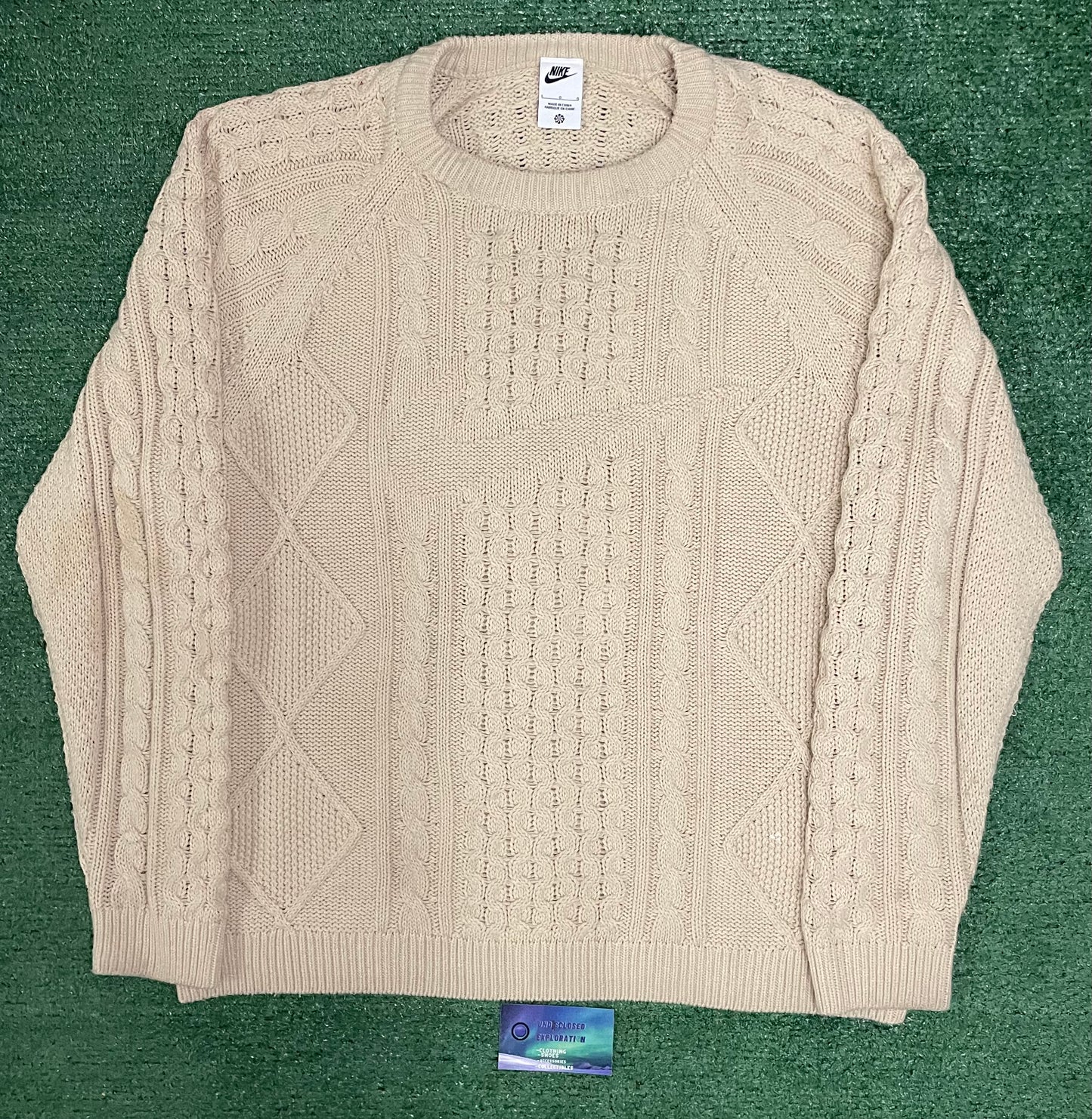 Nike Cable knit sweater