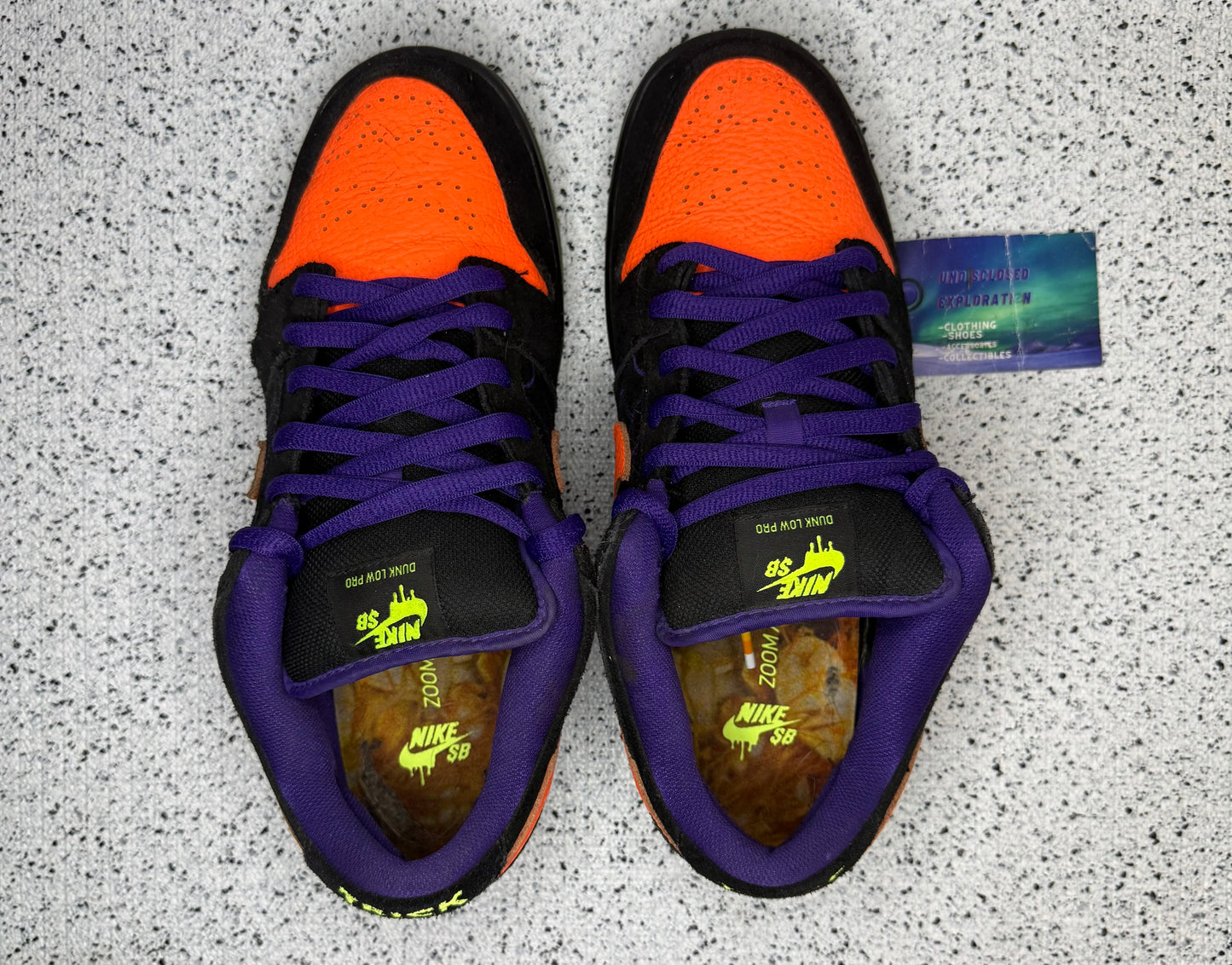 Nike Dunk SB Night of Mischief Halloween 10 Men/11.5 Women “Preowned”