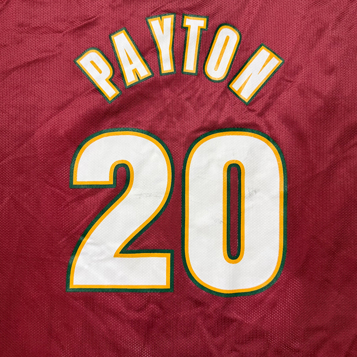Vintage Seattle SuperSonics Gary Payton Alternate Champion Jersey