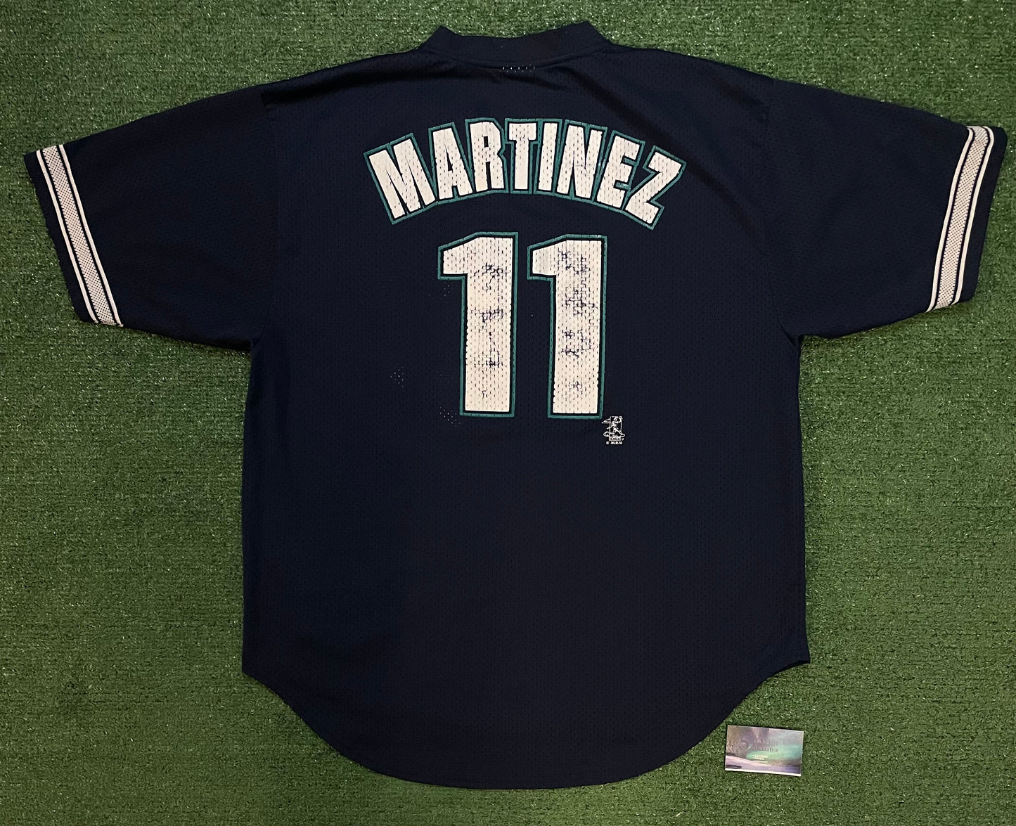 Vintage 2000s Seattle Mariners Edgar Martinez mesh jersey