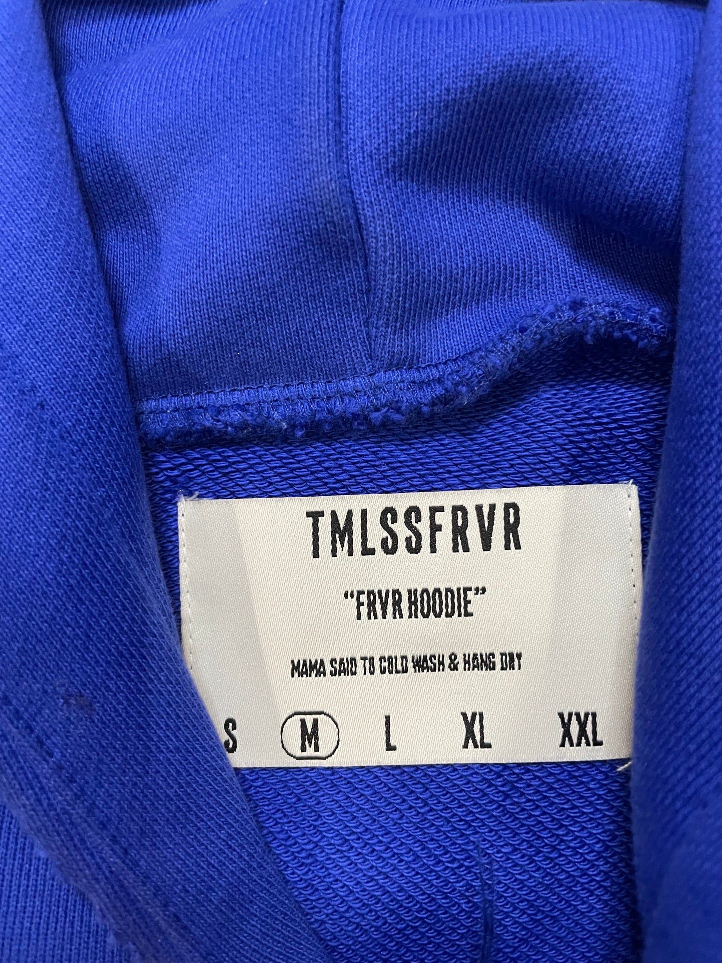 Timeless Forever cobalt blue hoodie