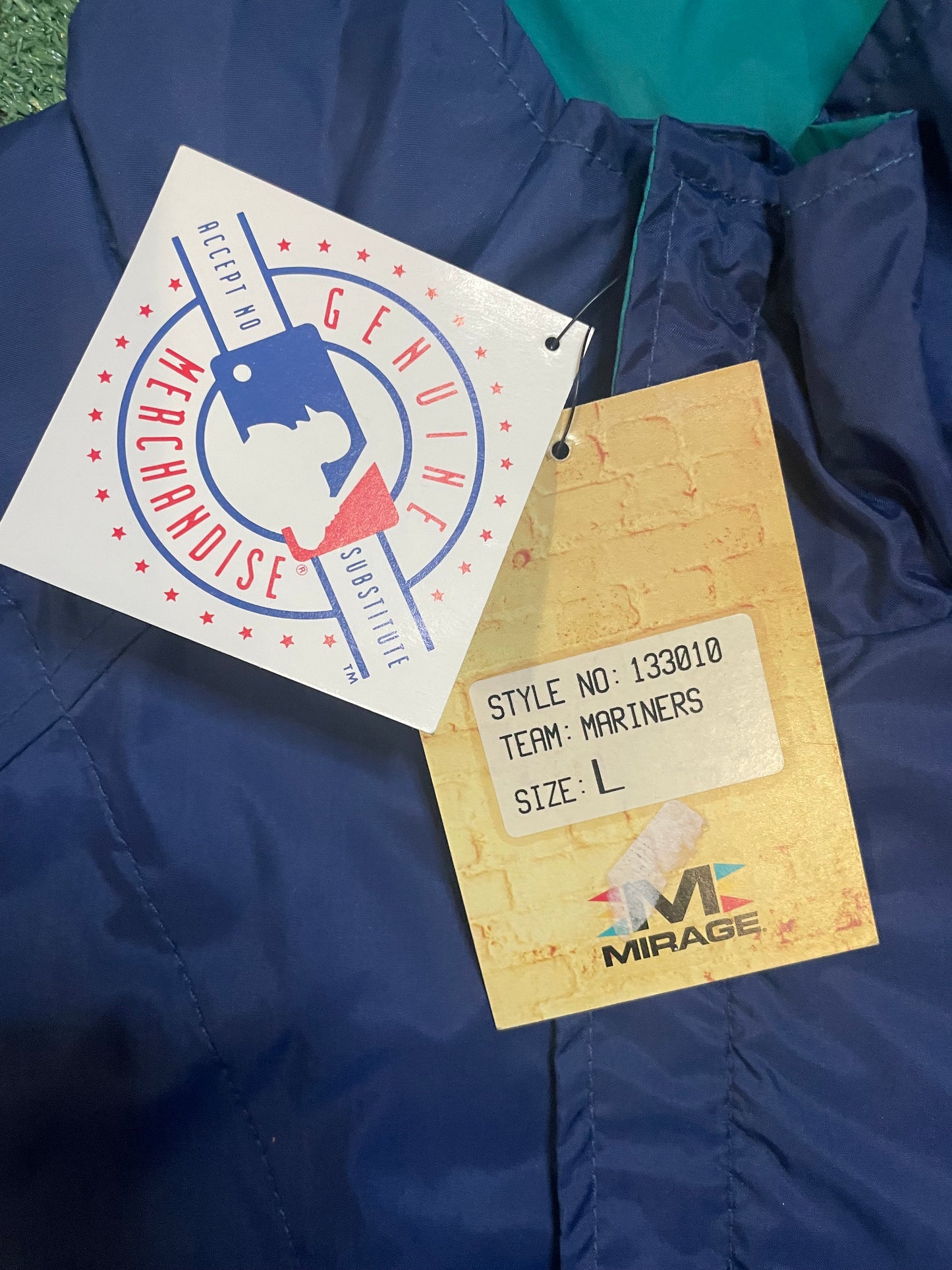 Vintage 2000s Seattle Mariners windbreaker jacket