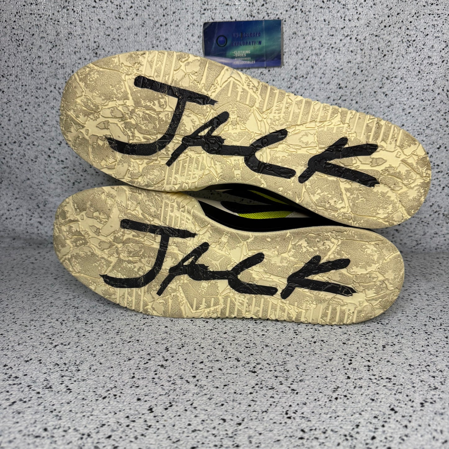 Jordan Jumpman Jack Travis Scott Bright Cactus 12 Men “Preowned”