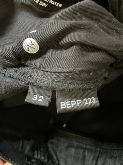 Purple brand punch p black denim jeans
