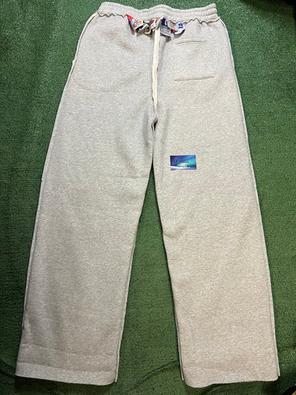 Greedy unit tag grey sweatpants