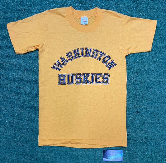 Vintage 1990s UW university of Washington Huskies tee
