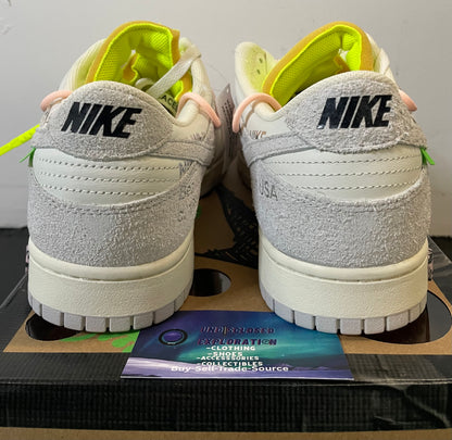 Nike Dunk Low X off white lot 12 of 50