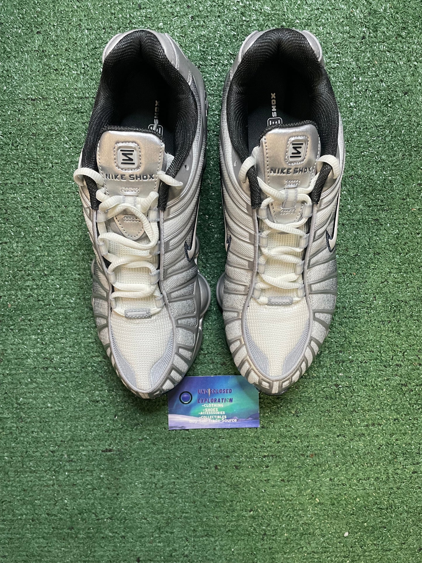 Nike Shox TL metallic silver